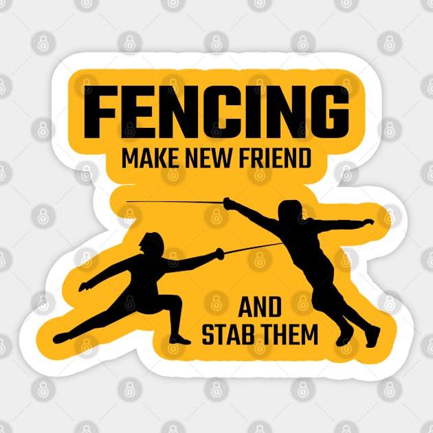 fencing Sticker by Tali Publik